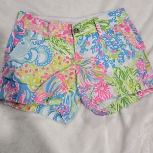 Lilly Pulitzer The Callahan Shorts -  Multicolored